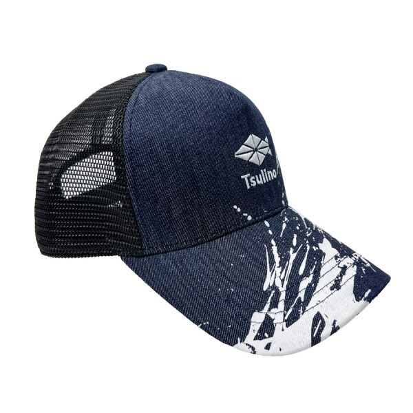 メッシュキャップ 【暑さ対策/日焼け対策】(デニム)